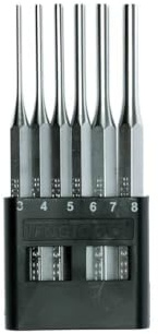 Tengtools Pps06 – Set of 6 Pin Punch Set of 3, 4, 5, 6, 7 And 8 Mm