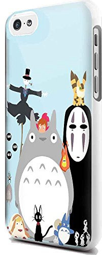 Studio Ghibli Characters for Iphone and Samsung Galaxy Case (iPhone 5C white)