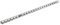 Kerbl Hakenleiste für PVC-Streifenvorhang (100cm, Zubehör für PVC-Vorhang, aus Edelstahl AISI 304) 291157