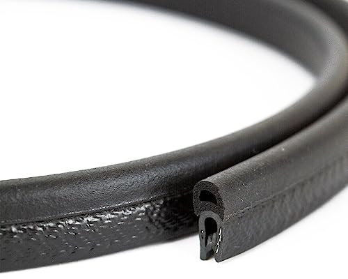 EUTRAS [3 m] Joint de porte pour voiture KSD2001 – tient sans colle – Joint en caoutchouc pour portes de voiture, coffre et hayon – meilleure qualité industrielle allemande