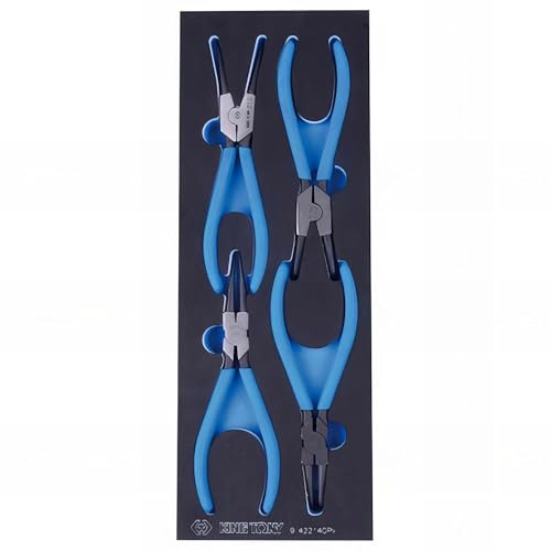 KING TONY 9-44214Gpv Lot de 4 pinces circlip pour chariot EVA