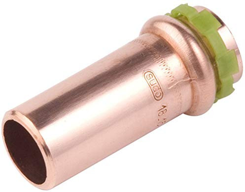 Kupfer Pressfitting SudoPress Reduziernippel 18 mm auf 12 mm, VC243