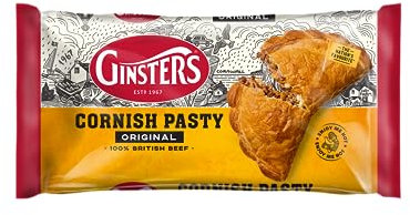 Ginsters Original Cornish Pasty, 227g