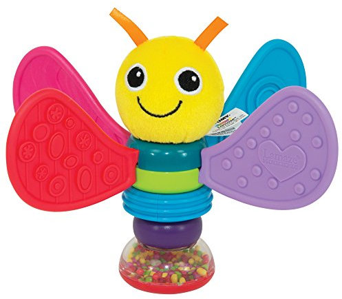 Lamaze Freddie the Firefly Baby Rattle for Newborn Babies, 0 Months+