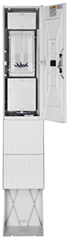 GSAB Elektrotechnik Zähleranschlusssäule 01.00.1P11 eon Thür. 1ZP Zähler-Komplettschrank 4260142193978