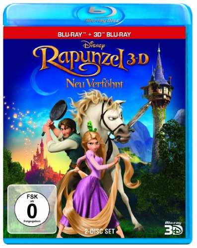 Rapunzel - Neu verföhnt 3D,1 Blu-ray: Für Hörgeschädigte geeignet. Empfohlen von der Filmbewertungsstelle Wiesbaden (FBW): Prädikat besonders wertvoll.USA