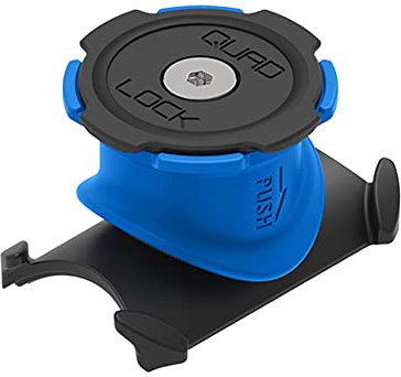 Quad Lock Soporte para Tija o Manillar de Bicicleta para teléfonos iPhone y Samsung Galaxy