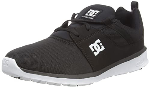 DC Shoes Unisex Heathrow Sneaker, Schwarz Black White Bkw, 36 EU