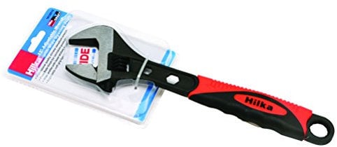 Hilka 18152512 40mm Jaws Pro Craft Soft Grip Adjustable Wrench