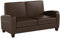 Julian Bowen Vivo 2-Sitzer-Sofa, braunes Kunstleder