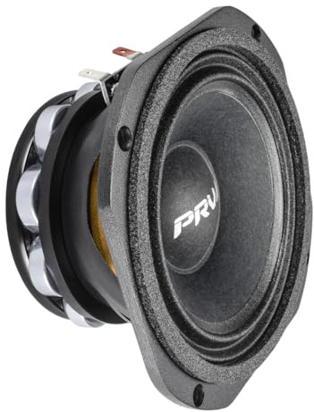 PRV AUDIO 5MR450-NDY-4, 5 Inches Midrange Speaker, High End Neodymium Magnet, 4 Ohm, 450 Watts, Pro Audio Loudspeaker (Single)