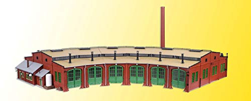 Vollmer 45758 H0 Sechsstaendiger Ringlokschuppen, 86 x 42 x 13 cm
