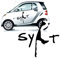 Sylt Silhouette Autotattoo Aufkleber Insel Sylt Sticker Schriftzug und Landumriss Folienplot|KB328