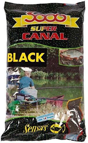 SENSAS 3000 GROUNDBAIT 1KG (SUPER CANAL BLACK)