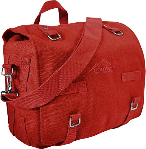 normani BW-Canvas-Kampftasche, groß Farbe Rot