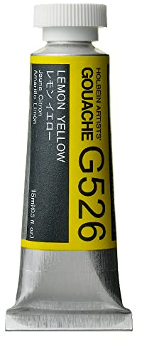 Holbein Artists Gouache Lemon Yellow 15ml (A)
