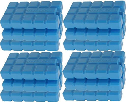 iapyx Kühlakkus Kühlelemente (12h Akkus) iceblocks Freeze Packs für Kühltasche Kühlbox