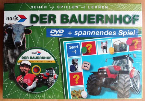 NORIS DVD-Lernspiel Der Bauernhof inklusive 20 Min. DVD Film [Spielzeug]