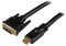 StarTech.com HDDVIMM10M - Cable HDMI a DVI, 10 m, Negro
