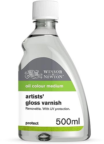 W&N ADDITIF HUILE ARTISTS' VERNIS BRILLANT 500ML V1