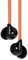 Veho Z-1 In-Ear Headphones | Anti Tangle Cable | Stereo Noise Isolating | Earbuds | Earphones - Orange (VEP-003-360Z1GB)