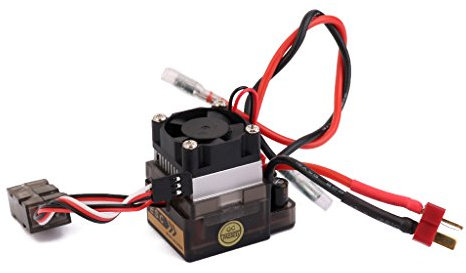 Regulateur De Vitesse 7.2v-16v 320a Haute Tension Esc Brosse Pour Rc Bateau De Voiture