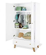 Pinolino 103420B Kinderzimmer 'Pan' breit, weiß
