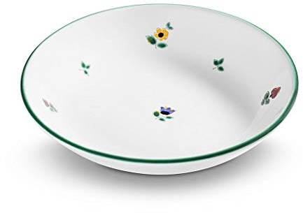 GMUNDNER KERAMIK Suppenteller Cup Durchmesser : 20 cm Streublume Geschirr, handgemacht in Österreich