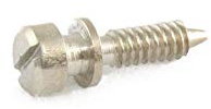 6 Saddle Length Intonation Screws for Tunematic Nickel Allparts GS-3370-001
