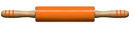 Premier Housewares Zing Silicone Rolling Pin - Orange