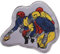 Applikation Patches Aufnäher - RUGBY-TEAM - Gr. ca. 10cm x 9cm (04557)