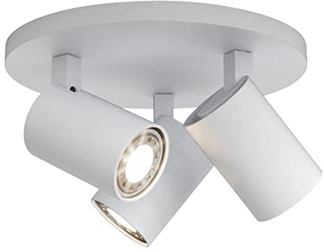 Astro Ascoli Triple Round Indoor Spotlight (Textured White), GU10 Lamp, Designed in Britain - 1286002 - 3 Years Guarantee
