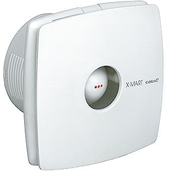 Cata Extractor de Baño Modelo X-MART 15 Serie Estándar Potencia 25W Sistema de Extracción Fácil Instalación Protección descargas Eléctricas Perimetral Central Acabado Blanco