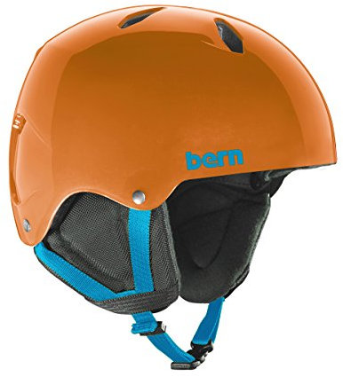 Bern - Youth Diablo Snow Helmet 2016, Translucent Orange, M-L