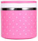 Yosoo Picknick Lunch Box Pot Brotdose Tragbare Isoliert Thermal Edelstahl Innendämmung Leakproof Auslaufsicher mit Griff Essenbehälter Essenträger Warmhaltebox für Essen (630 ml, Rosa)