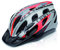XLC Unisex-Adult Fahrradhelm BH-C18, Rot, Grau, 54-58 cm