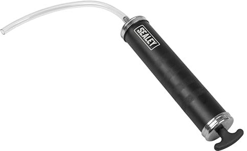 SEALEY AK46 Öl Saugnapf Spritze 500 ml Metall Body, 368mm x 64mm x 78mm