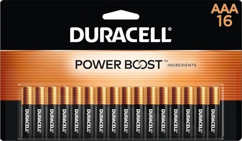 CopperTop Alkaline Batteries with Duralock Power Preserve Technology, AAA, 16/Pk, Sold as One Pack