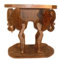 Unbekannt Hocker Doppel Elefant Blumenpodest
