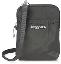 Baggallini Bryant Pochette pour Smartphone et Sac à Main – Léger, résistant à l'eau, avec Protection RFID, réglable pour Devenir Sac Banane ou Sac Banane