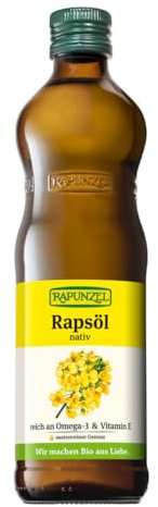 Rapunzel Rapsöl nativ, 1er Pack (1 x 500 ml) - Bio