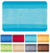 Spirella Badematte | kuscheliger Hochflor | Rutschfester Badvorleger | viele Größen | waschbar 40° | 120x70 cm | Türkis