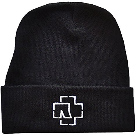 Rammstein Wollmütze schwarz, Offizielles Band Merchandise Beanie