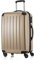 Hauptstadtkoffer- Alex - - Mittelgroßer Hartschalenkoffer, TSA, 4 Rollen, Koffer, Trolley, Rollkoffer, Reisekoffer, Volumenerweiterung, 65 cm, 74 Liter, Champagner
