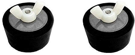 well2wellness 2 x Pool Winterstopfen für Einlaufdüsen - 1,5-2 Zoll / 38-51mm (022767)