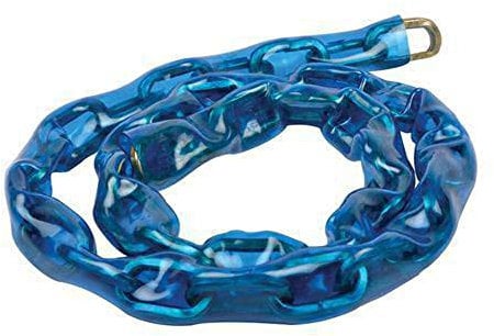 Silverline 633679 Sicherheitsstahlkette für Vorhängeschlösser, quadratische Glieder 1500 mm