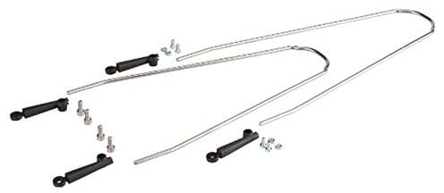 SKS GERMANY KETTENSTREBENSCHUTZ (Fahrradzubehör aus robustem Neopren, mit extra langem Klettverschluss, sicherer Schutz vor Kratzern & Beschädigungen), schwarz