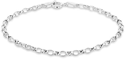 Tuscany Silver Damen Armband Sterling Silber Oval 18cm/7'