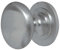 Solid Cupboard Knob 50mm Satin Chrome