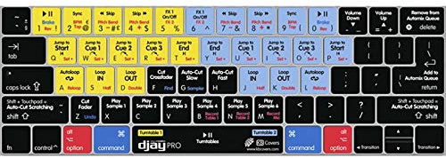 djay V4 Tastatur-Abdeckung für MacBook, Air & Pro QWERTY-Format